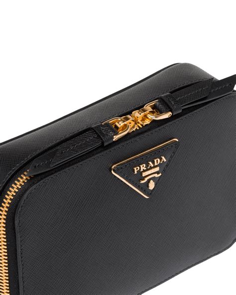 prada black bowler bag|Prada odette saffiano.